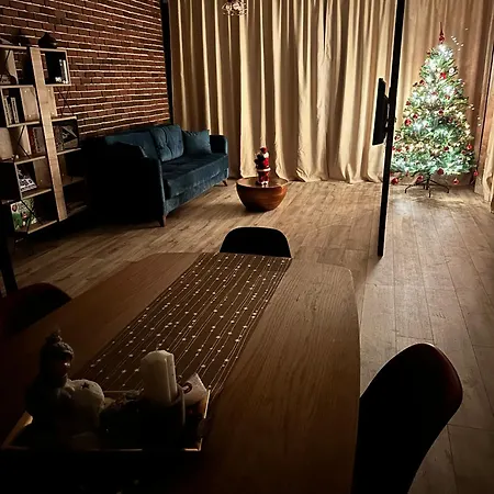 Loft With Garden View And Garage شقة *