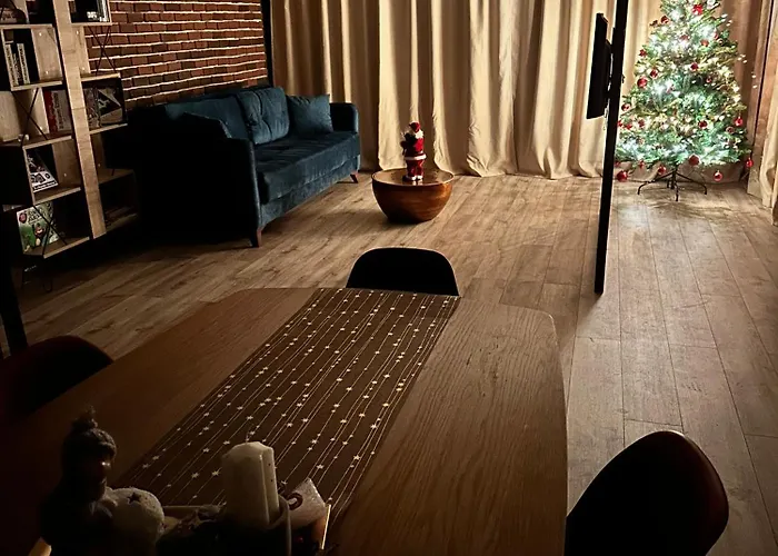 Loft With Garden View And Garage 公寓 *